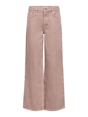 OBJAGGY MW STRAIGHT JEANS E TN Pale Lilac