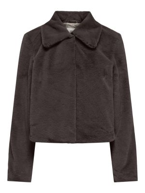JDYMACY FAUX FUR JACKET OTW NO Chocolate Torte