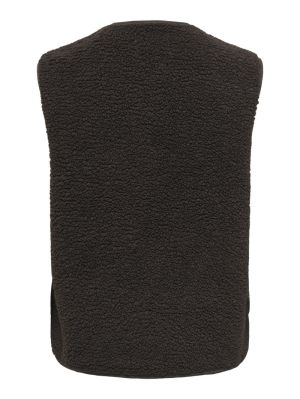 JDYSIMINA TEDDY WAISTCOAT OTW Chocolate Torte