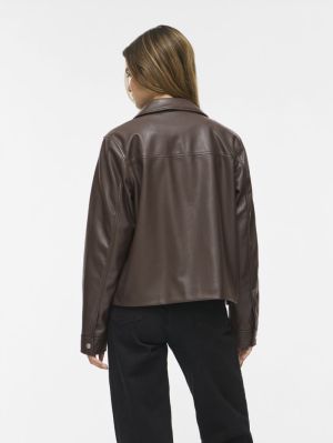 VIHELLIUM SHORT JACKET - NOOS Coffee Bean