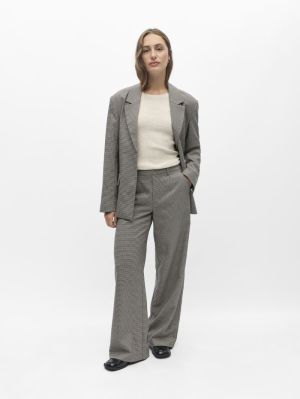 OBJLISA WIDE PANT AOP NOOS Sky Captain/Bro