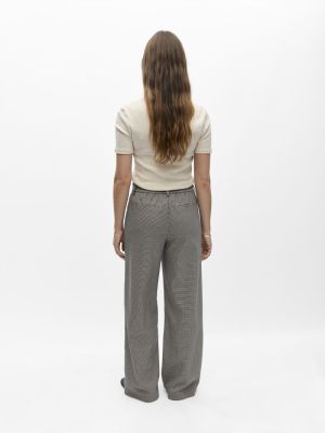 OBJLISA WIDE PANT AOP NOOS Sky Captain/Bro