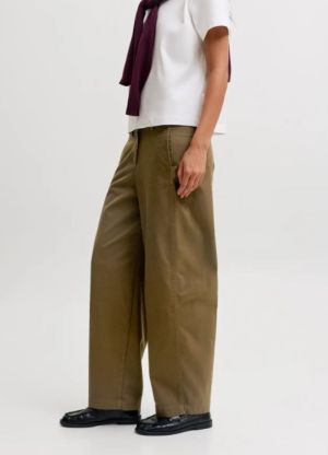 JXHAZEL KIRA BARREL MW PANTS P Beech