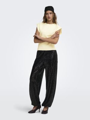 ONLDEMA SL O-NECK TOP EX KNT Cloud Dancer