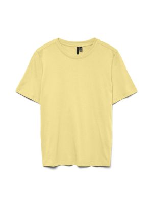 VMPAULINA SS T-SHIRT JRS NOOS Lemon Meringue
