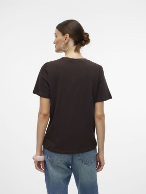 VMPAULINA SS T-SHIRT JRS NOOS Chocolate Torte