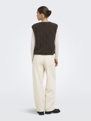 ONLINES TEDDY WAISTCOAT CC OTW Chocolate Marti