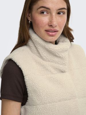 ONLSANDRA TEDDY WAISTCOAT OTW Pumice Stone