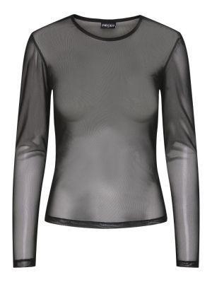 PCNINNI LS MESH TOP JRS NOOS B Black