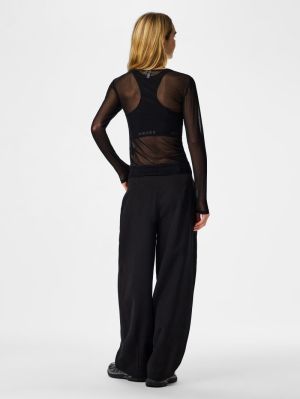 PCNINNI LS MESH TOP JRS NOOS B Black