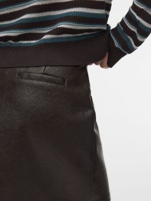 VMBRIDGET HW SHORT SKIRT JRS Chocolate Torte