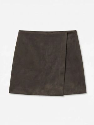 VMHAZEL MW SHORT WRAP SKORT Chocolate Torte