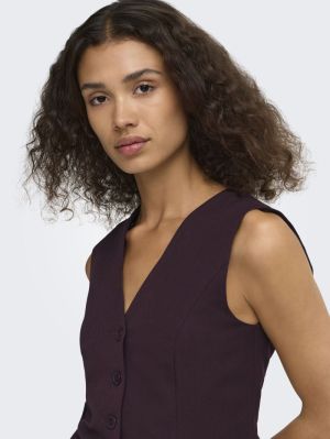 ONLIRIS-HATTIE WAISTCOAT TLR N Fudge