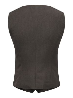 ONLIRIS-HATTIE WAISTCOAT TLR N Chocolate Torte