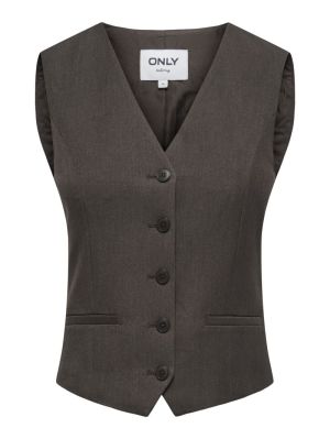 ONLIRIS-HATTIE WAISTCOAT TLR N Chocolate Torte