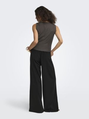 ONLIRIS-HATTIE WAISTCOAT TLR N Chocolate Torte