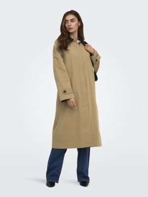 ONLORCHID CORD MIX COAT OTW Otter/Chocolate