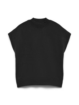 VMELLY SL LOOSE HIGHNECK PULLO Black
