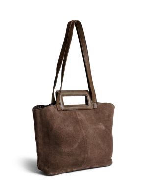 PCADELINE SUEDE SHOPPER FC Mocca
