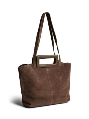 PCADELINE SUEDE SHOPPER FC Mocca