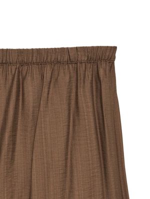 VMJOSS MAYA HW SUPER WIDE PANT Cocoa Brown