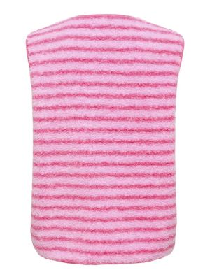 JDYSIMINA TEDDY PRINT WAISTCOA Hot Pink/BONBON