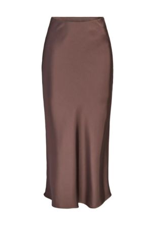 JXTINE SATIN SKIRT WVN SN Demitasse