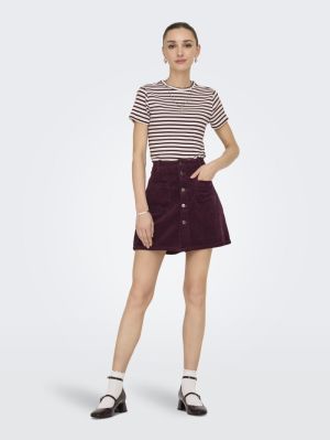 JDYSHIRAZ CORDUROY SKIRT PNT N Fig