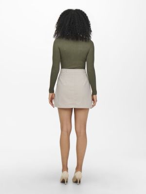 JDYSHIRAZ CORDUROY SKIRT PNT N Moonbeam