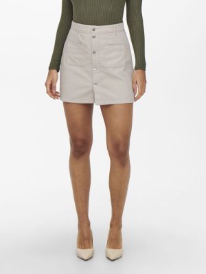 JDYSHIRAZ CORDUROY SKIRT PNT N Moonbeam