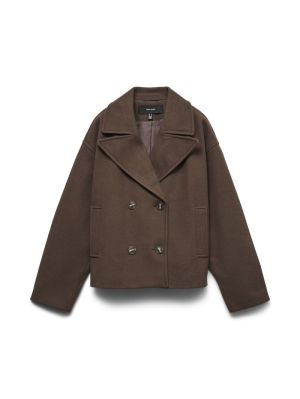 VMVINCELINE SHORT JACKET NOOS Chocolate Brown