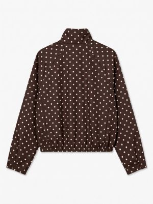 VMKAYLA HIGH NECK JACKET EXP Chocolate Brown