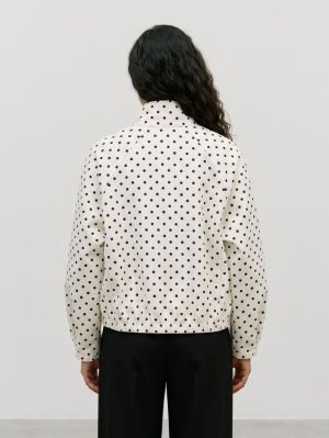 VMKAYLA HIGH NECK JACKET EXP Star White/BLAC