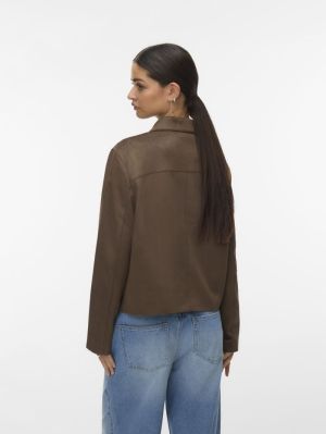 VMJOSE KELLY SHORT JACKET GA N Chocolate Chip