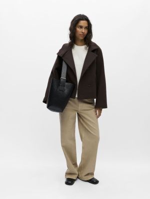 OBJRIKI RE SHORT JACKET NOOS Seal Brown
