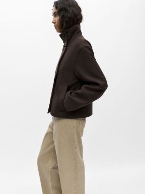 OBJRIKI RE SHORT JACKET NOOS Seal Brown