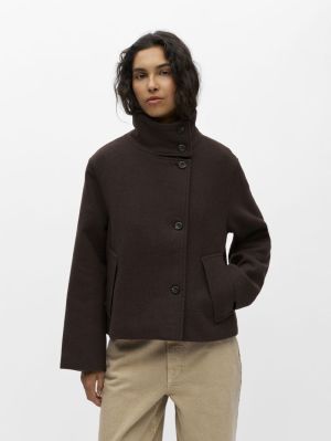 OBJRIKI RE SHORT JACKET NOOS Seal Brown