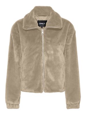 ONLDANA SOL FAUX FUR JACKET CC Silver Mink