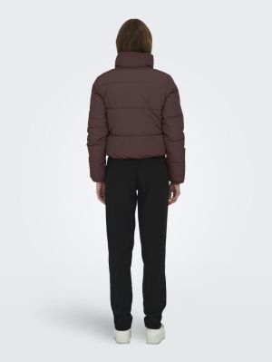 ONLDOLLY SHORT PUFFER JACKET O Decadent Chocol