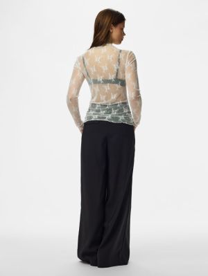 PCVIO LS MESH TOP JRS BC Cloud Dancer