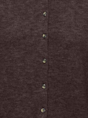 ONLALIVIA LS POLO CARDIGAN KNT Coffee Bean/Mel