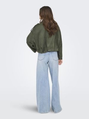 JDYNIA FAUX SUEDE BAT JACKET O Thyme