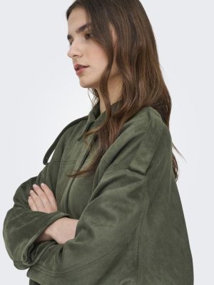 JDYNIA FAUX SUEDE BAT JACKET O Thyme