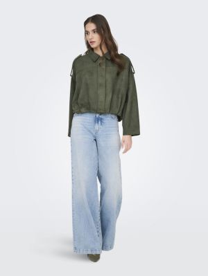 JDYNIA FAUX SUEDE BAT JACKET O Thyme