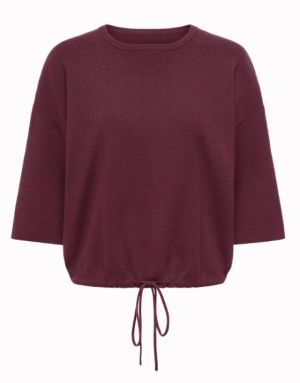 ONLSITERI SS LOOSE TIE O-NECK Fig