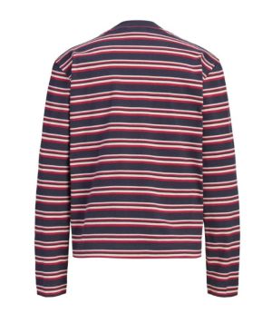 JXSOPHIA BOXY LS STRIPE TEE JR Night Sky/Rythm