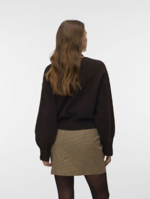 VMKACY LS O-NECK PULLOVER Chocolate Torte