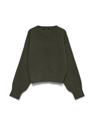 VMKACY LS O-NECK PULLOVER Forest Night/ME