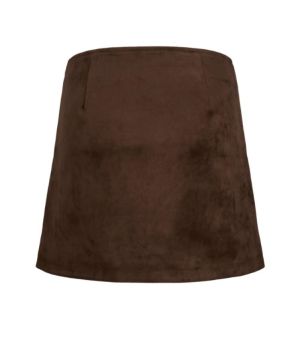 JXLUISA BRUSHED MW SKIRT OTW Demitasse