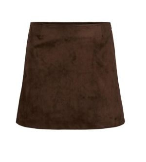 JXLUISA BRUSHED MW SKIRT OTW Demitasse